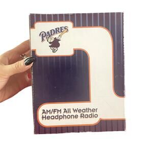 PADRES‎ Vintage New Headphones Giveaway NIB Kogo News Radio AM FM